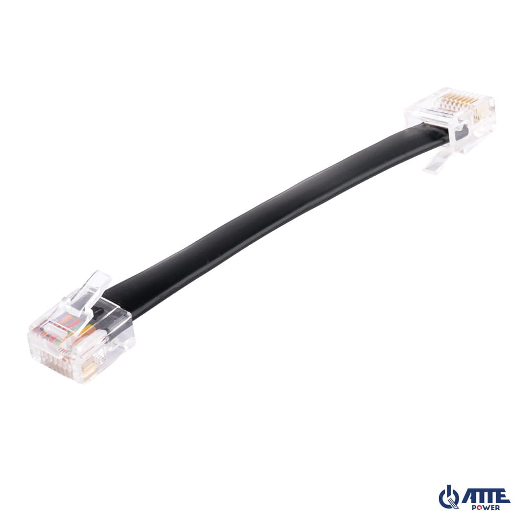 [ADD-PC10] ATTE - Cordon de brassage RJ45 plat – 10 cm