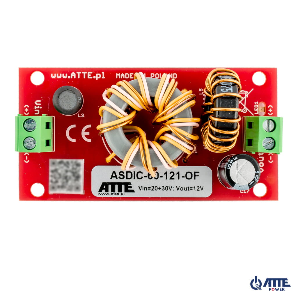 [ASDIC-60-121-OF] ATTE - Convertisseur DC/DC isolé