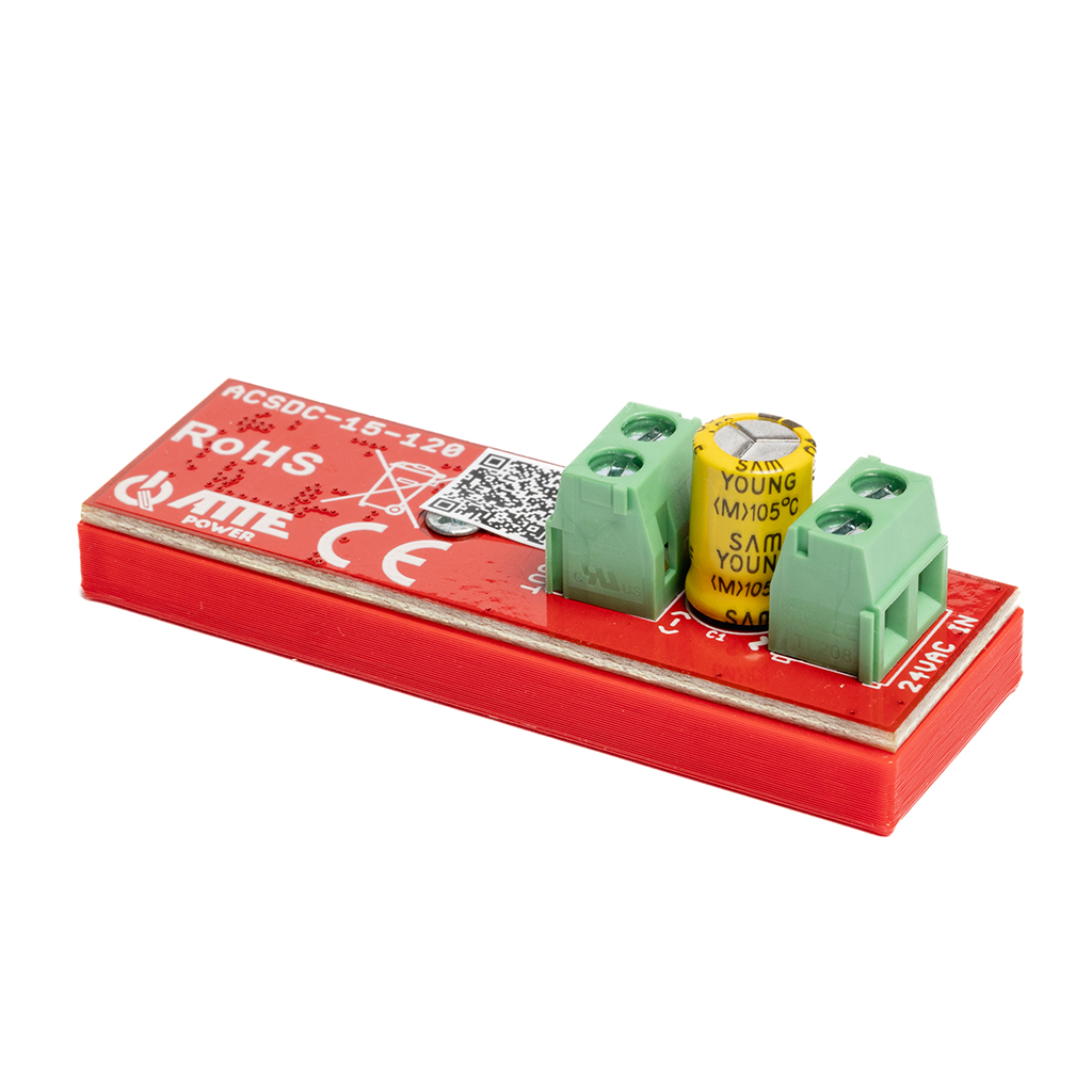 [ACSDC-15-120] ATTE - Convertisseur de tension abaisseur 24 VAC/12 VDC
